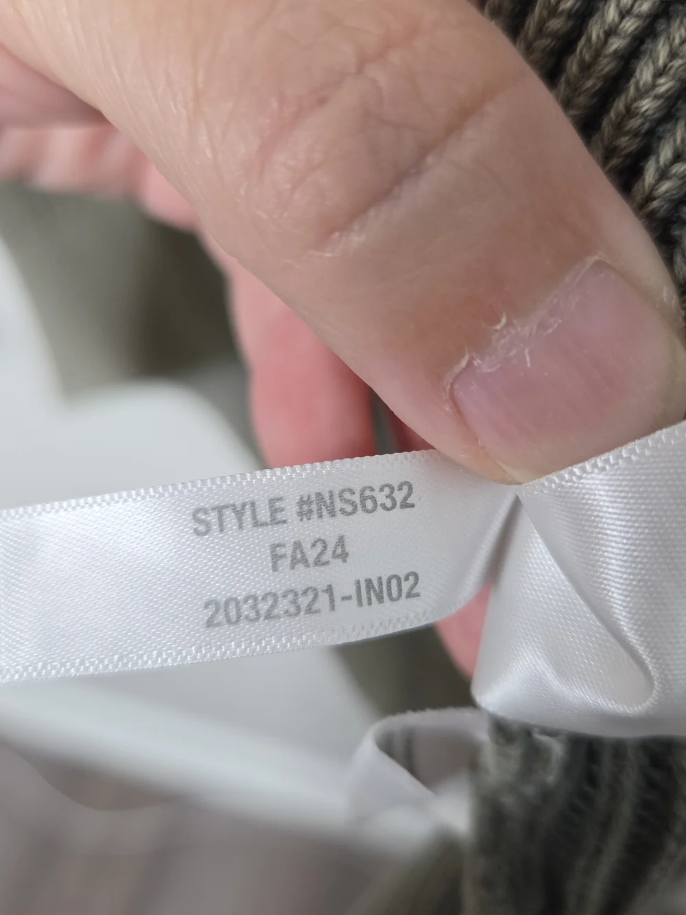 Madewell Cotton Shaker Stitch Crewneck Greenish Gray